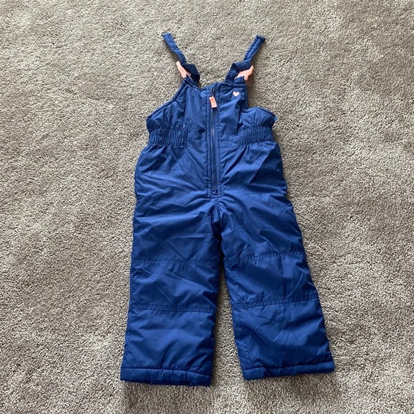 Carter’s Navy Snow Bib SIZE 3T - Picture 1 of 4